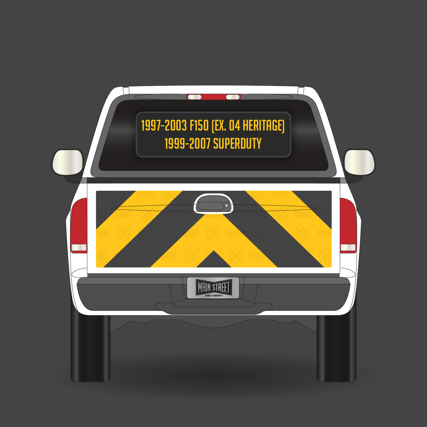1997-2003 F150 / 1999-2007 Superduty Tailgate Chevron
