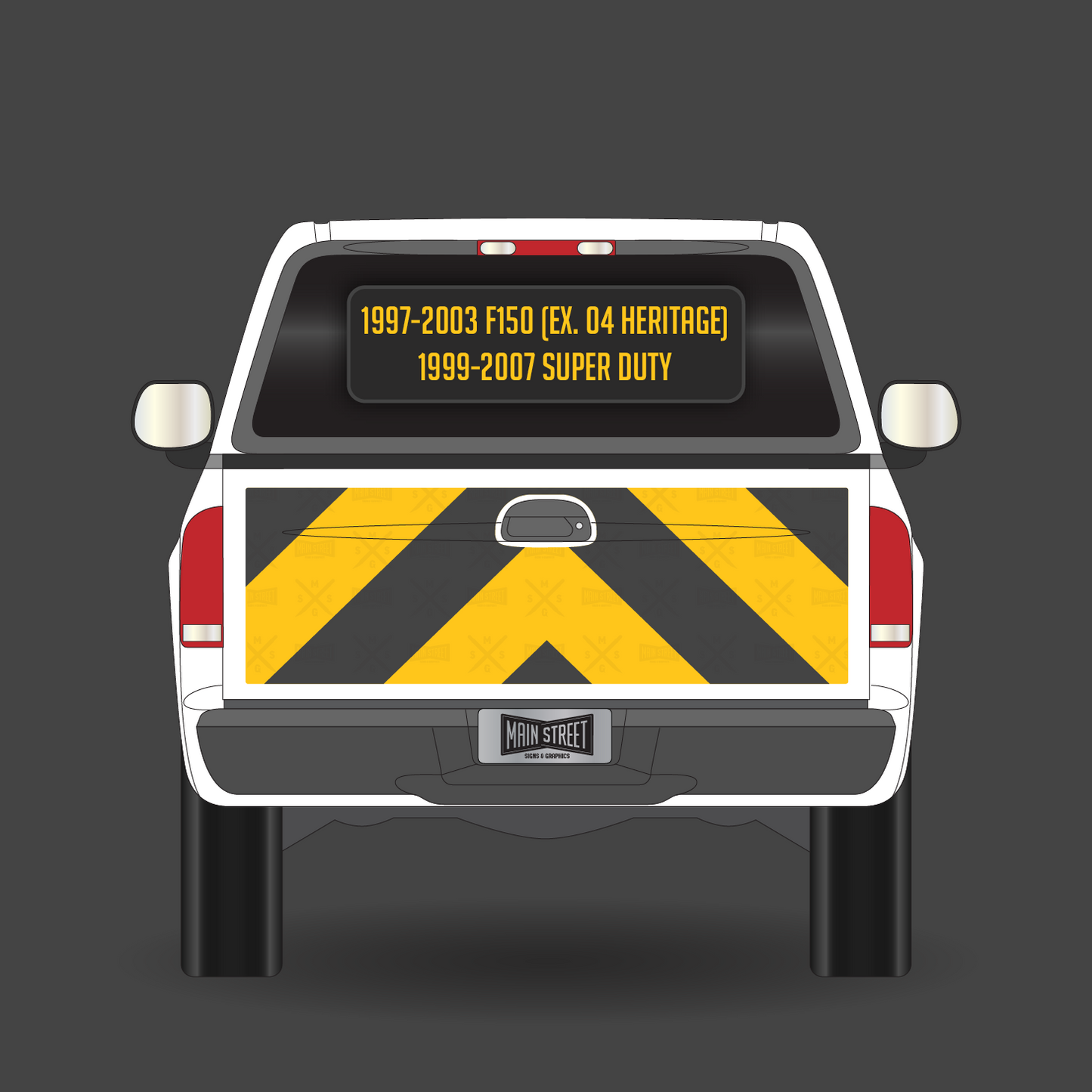 1997-2003 F150 / 1999-2007 Super Duty Tailgate Chevron