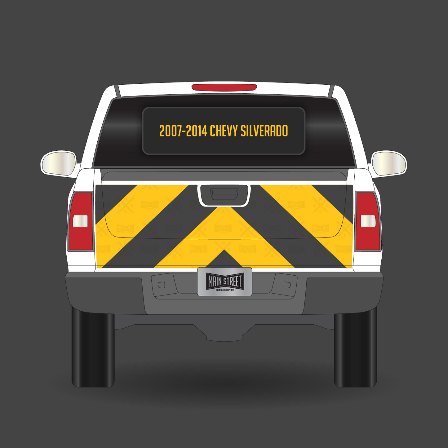 2007-2014 Silverado Tailgate Chevron
