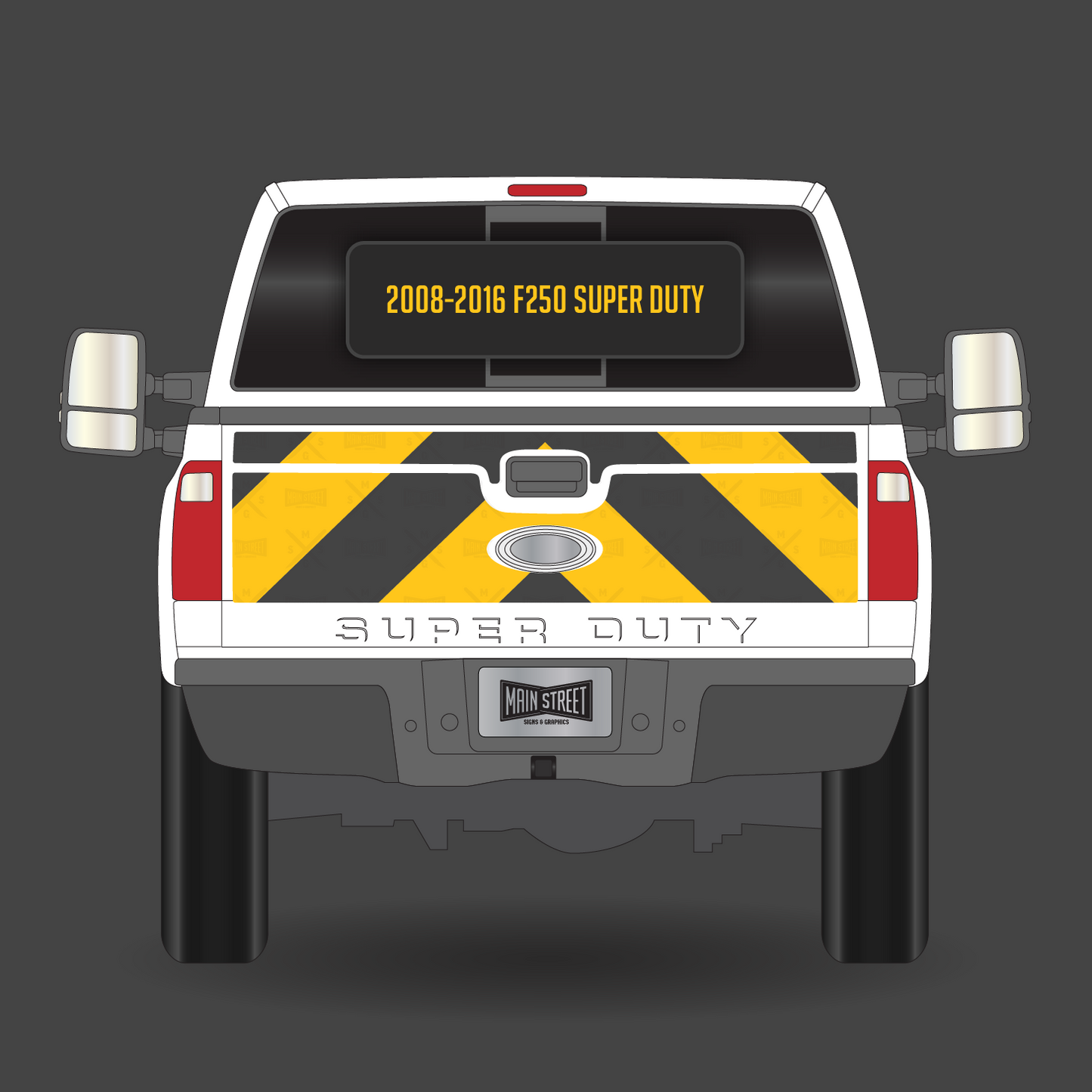 2008-2016 F250 Super Duty/F350 Tailgate Chevron