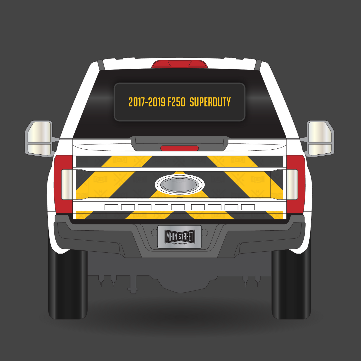 2017-2019 F250 Superduty/F350 Tailgate Chevron
