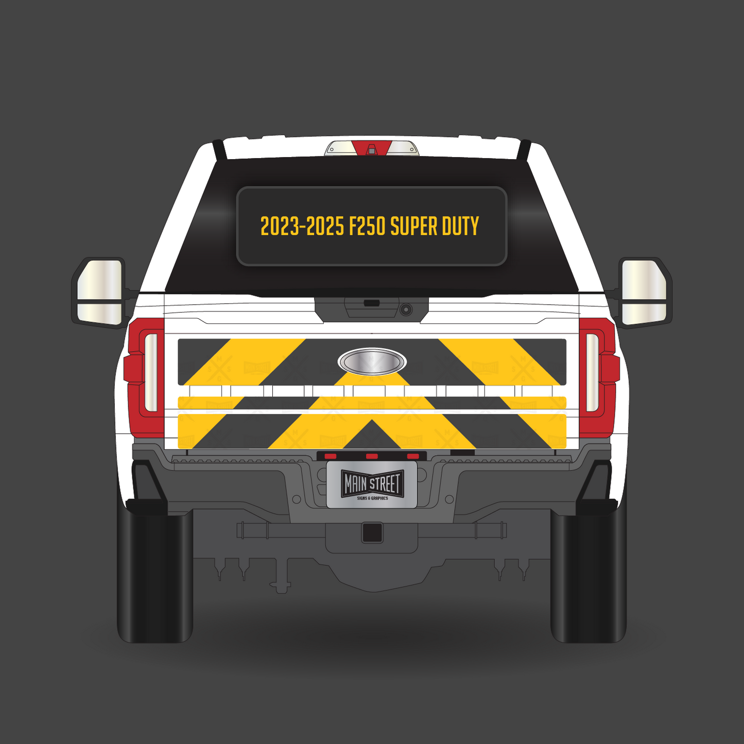 2023-2025 F250 Super Duty/F350 Tailgate Chevron