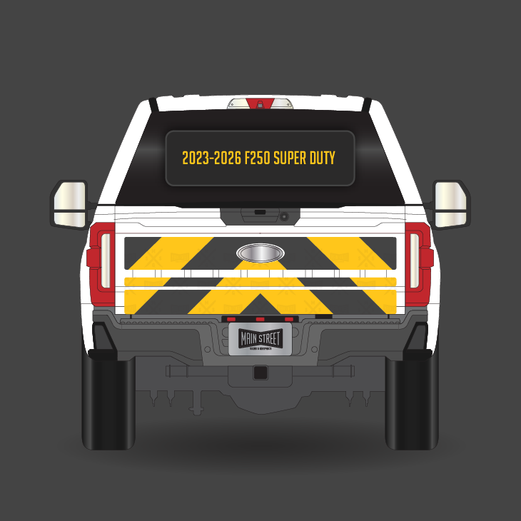 2023-2026 F250 Super Duty/F350 Tailgate Chevron